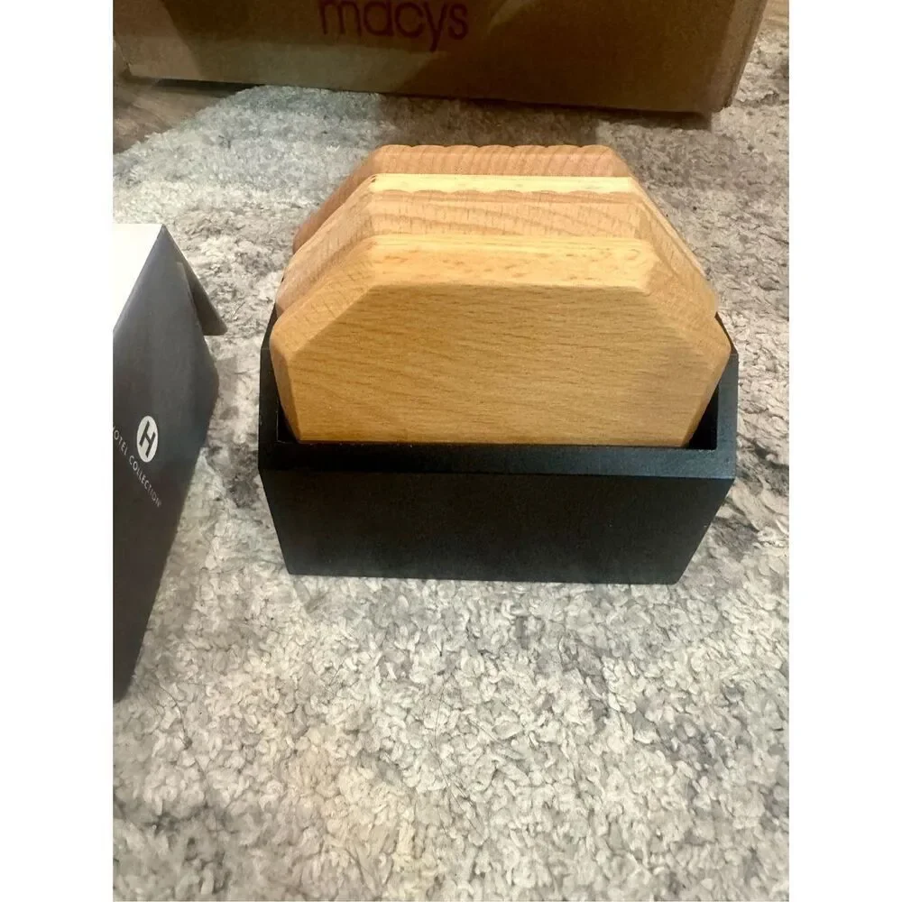 Hotel Collection NWT Macy’s bar coaster set